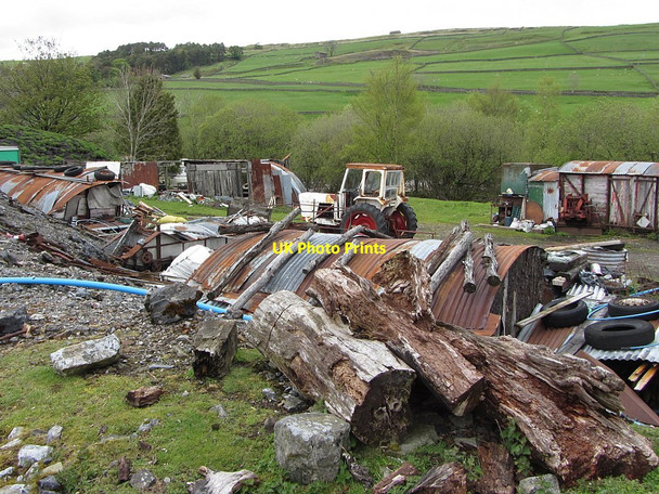 Photo 6"x4" Site of old mine workings near High Redwing Garrigill c2015