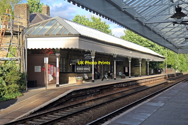Photo 6"x4" Platform 2, Hebden Bridge railway station Hebden Bridge c2015