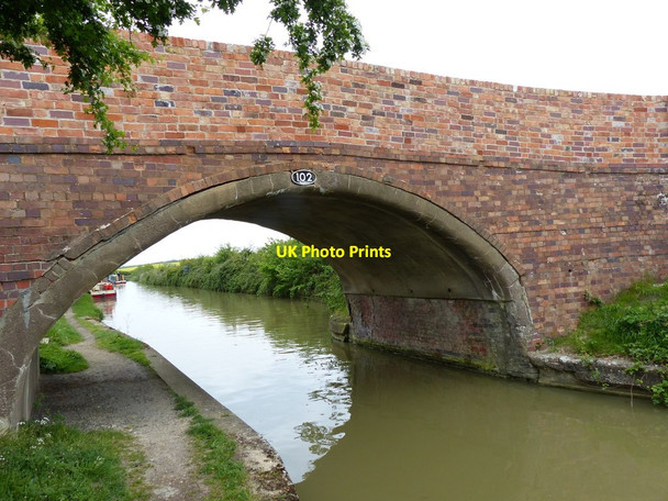 Photo 6"x4" Bridge 102: Flecknoe Bridge Nethercote\/SP5164 c2015