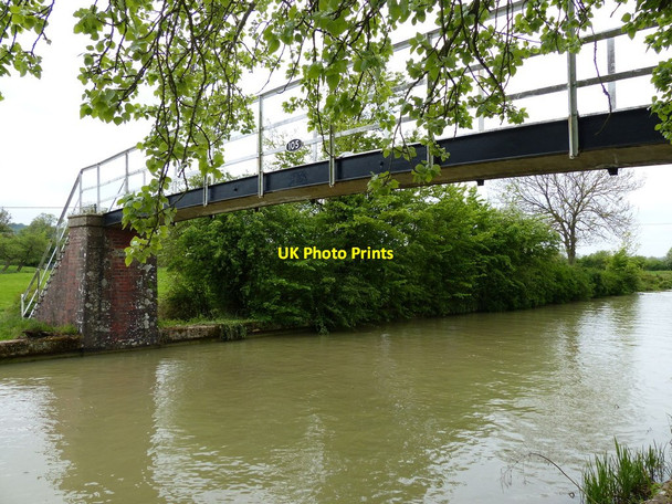 Photo 6"x4" Bridge 105: Dunks Footbridge Lower Shuckburgh c2015