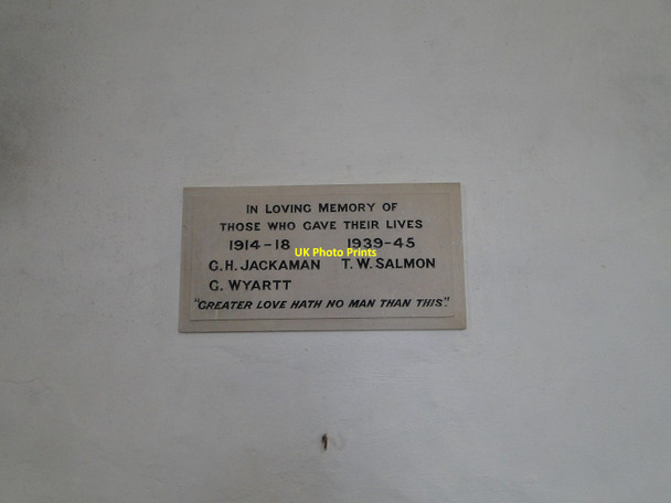 Photo 6"x4" Flowton War Memorial Flowton c2015