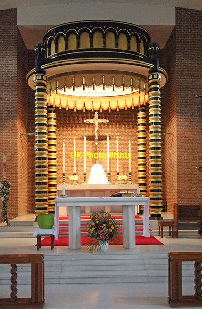 Photo 6"x4" St William of York, Stanmore - Sanctuary Stanmore\/TQ1691 c2015