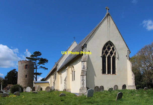 Photo 6"x4" St Andrew, Bramfield Bramfield\/TM4073 c2015