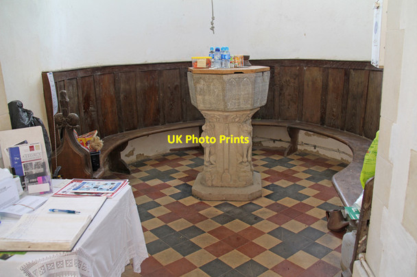 Photo 6"x4" St Peter, Thorington - Baptistery Thorington c2015
