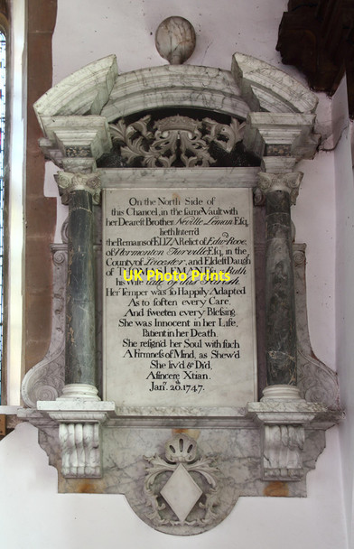 Photo 6"x4" St Peter, Wenhaston - Wall monument Wenhaston c2015