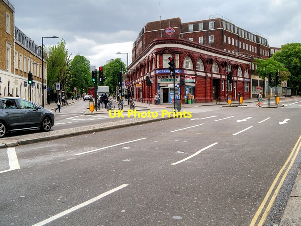 Photo 6"x4" Chalk Farm Underground Station Camden Town c2015