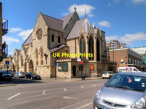 Photo 6"x4" The Parish Church of St Annes Hoxton with St Columba London c2015
