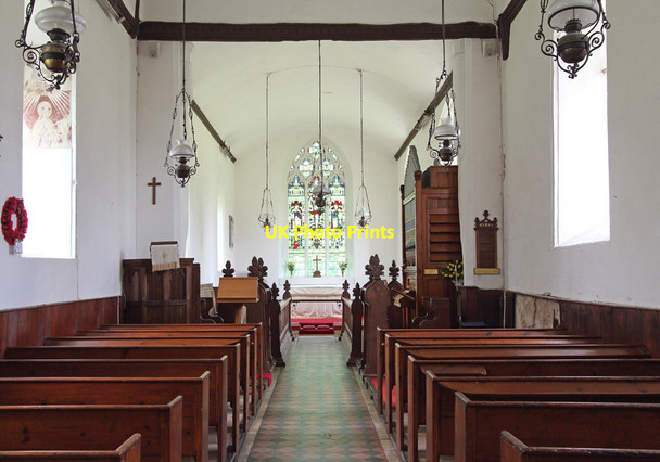 Photo 6"x4" Holy Trinity, Gisleham - East end Gisleham c2015