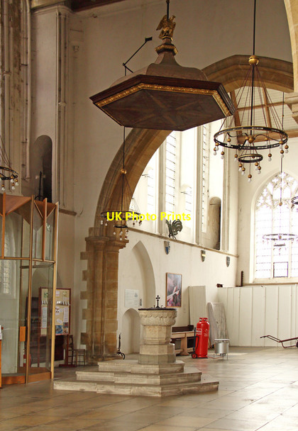 Photo 6"x4" St Nicholas, Great Yarmouth - Font Great Yarmouth c2015