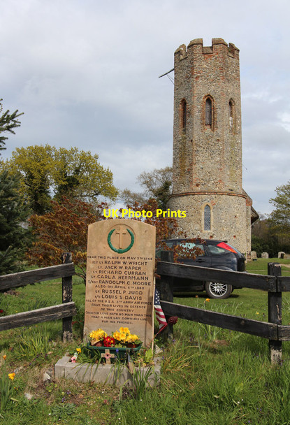 Photo 6"x4" St Mary, Ashby - War Memorial Herringfleet c2015