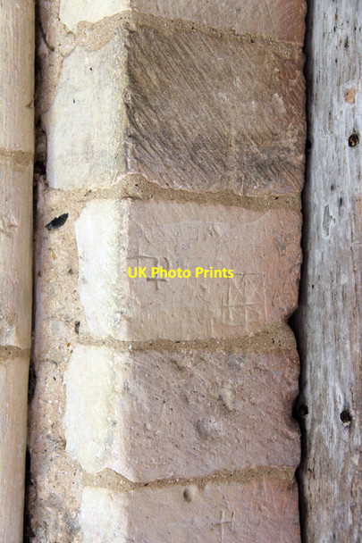 Photo 6"x4" St George, St Cross South Elmham - Graffiti St Cross South Elmham c2015