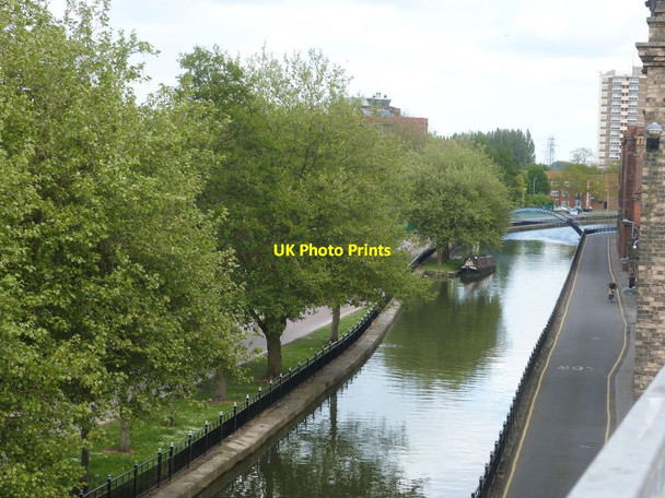 Photo 6"x4" The River Witham as it passes through the City of Lincoln Lincoln c2015