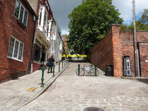 Photo 6"x4" The aptly named Steep Hill, Lincoln Lincoln c2015