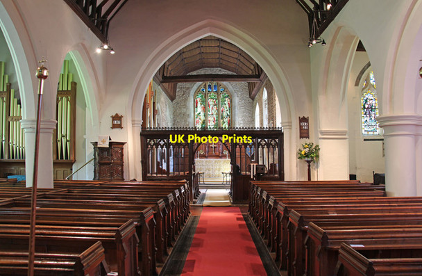 Photo 6"x4" St Peter & St Paul, Nutfield - East end Nutfield c2015