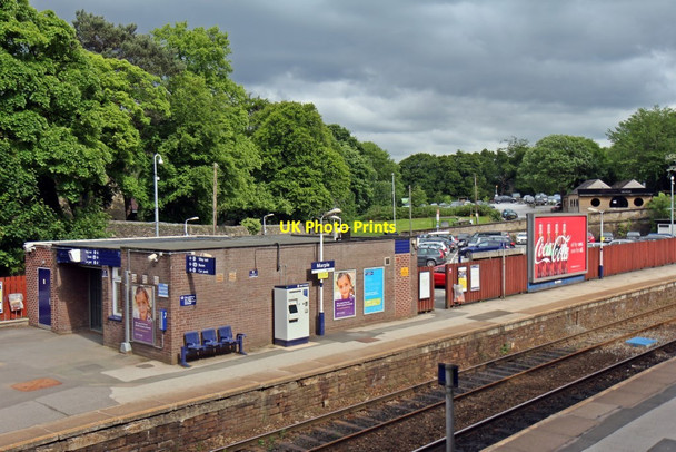 Photo 6"x4" Station building, Marple railway station Marple c2015
