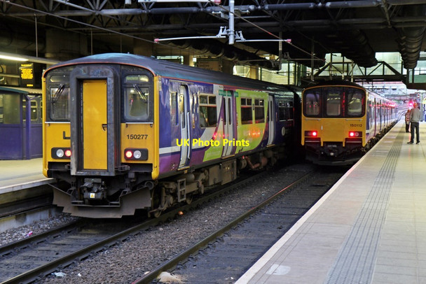 Photo 6"x4" Northern Rail Class 150s, Manchester Victoria railway station Manchester c2015