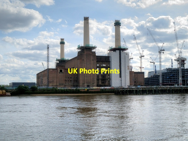 Photo 6"x4" Battersea Power Station Westminster c2015