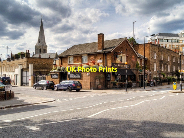 Photo 6"x4" The Rising Sun, 44-46 Ebury Bridge Road, Pimlico Westminster c2015