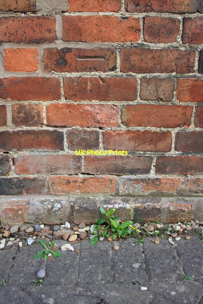 Photo 6"x4" Benchmark on #42 Cold Overton Road Oakham\/SK8509 c2016