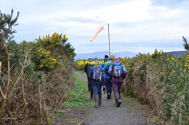 Photo 6"x4" Path alongside Oban Airport Connel c2016
