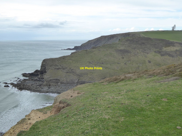 Photo 6"x4" View north across Duckpool Coombe\/SS2011 c2016