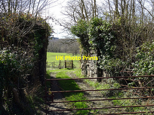 Photo 6"x4" Bridge removed Llanfarian c2016