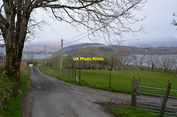 Photo 6"x4" Road at Achuaran, Lismore Clachan\/NM8643 c2016