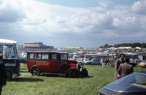 Photo 6"x4" Epsom Downs on the day of the 200th Derby Langley Vale c1979