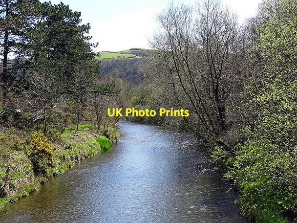 Photo 6"x4" Afon Ystwyth Llanilar c2016