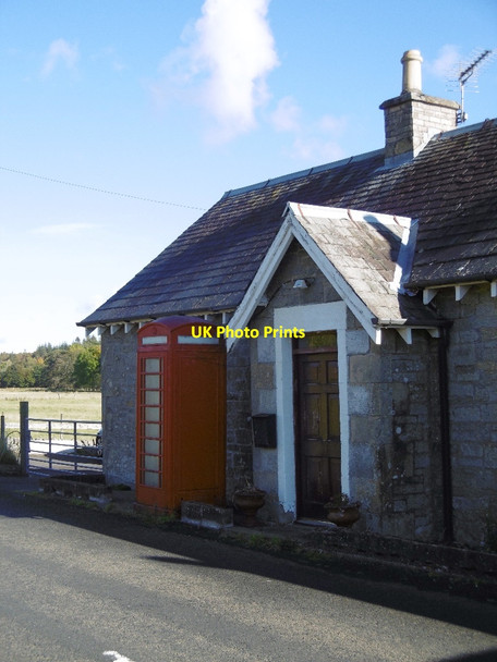 Photo 6"x4" Telephone box, Netherraw Hermitage\/NY5095 c2015