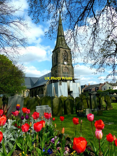 Photo 6"x4" St. Luke's Church Crosby\/SJ3198 c2016