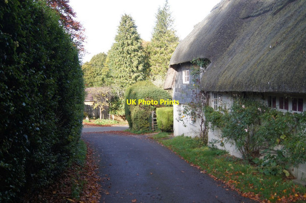 Photo 6"x4" Side lane in Wonston Wonston\/SU4739 c2015
