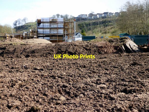Photo 6"x4" Inverkip Community Centre construction site Inverkip c2016