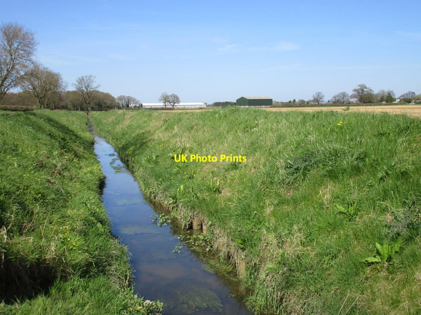 Photo 6"x4" Main Drain Holme-on-Spalding-Moor c2016