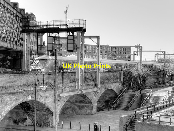 Photo 6"x4" Railway Viaducts at Castlefield Manchester c2016