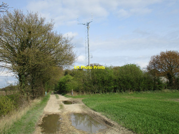 Photo 6"x4" Communication mast near Common Farm Water End\/SE7838 c2016