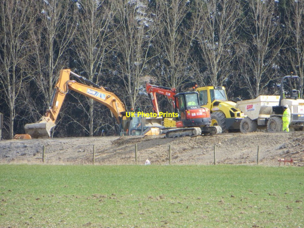 Photo 6"x4" Plant down the Site Chilton\/SU4885 c2016