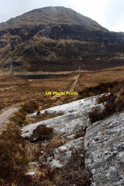 Photo 6"x4" Track from Lochstack Lodge Loch Grosvenor c2016