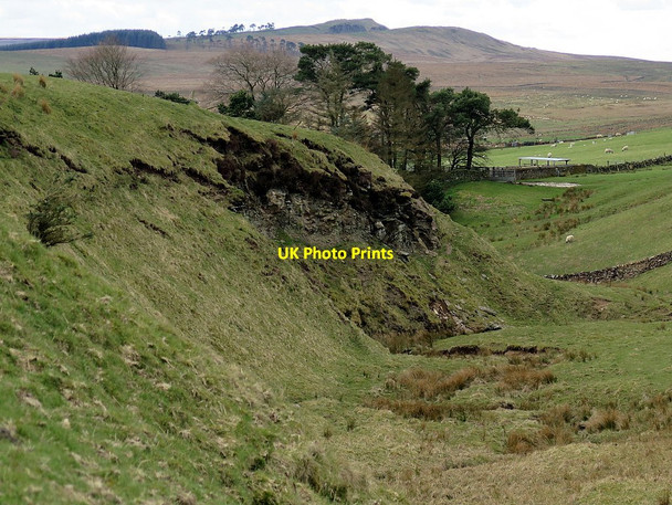 Photo 6"x4" Valley of Pont Gallon Burn Pont Gallon Burn c2016