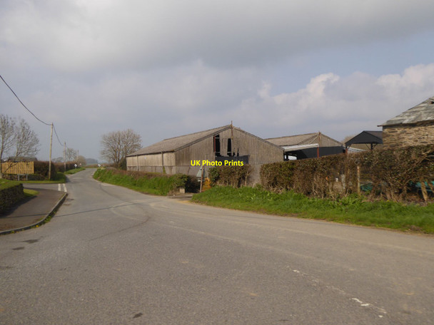 Photo 6"x4" Barn on minor road north from Ladycross Ladycross c2016