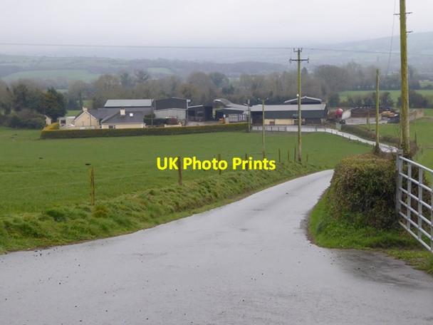 Photo 6"x4" Farm at Knockanowl Clonaslee c2016