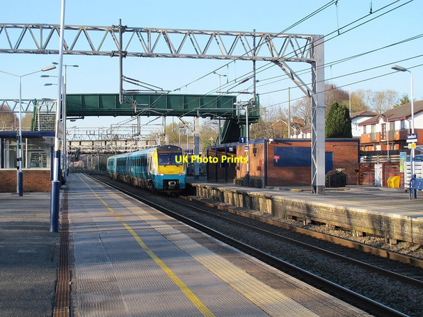 Photo 6"x4" ATW service through Sandbach station Sandbach c2016