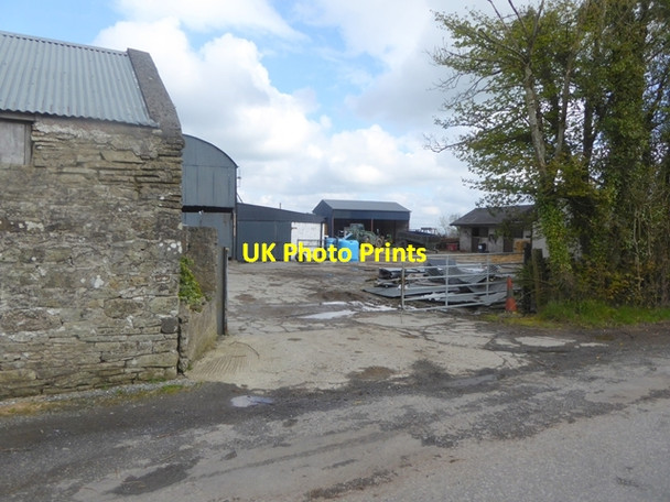 Photo 6"x4" Farmyard at Ballyhist Rosenallis c2016