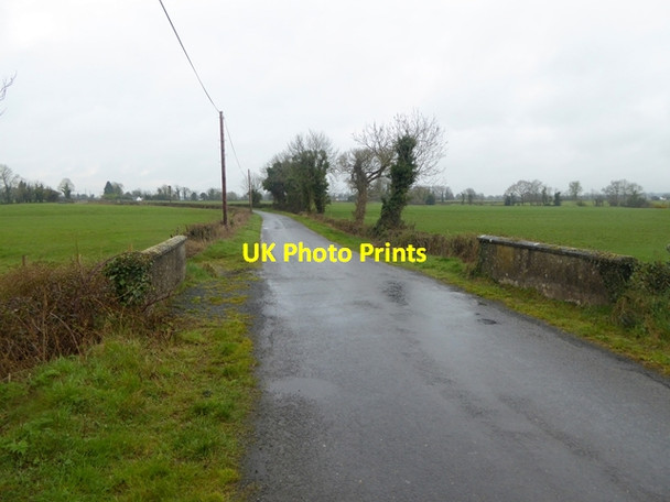 Photo 6"x4" Country road west of Arthur's Bridge Rosenallis c2016