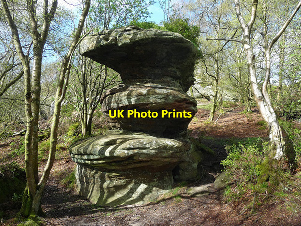 Photo 6"x4" Brimham Rocks near Summerbridge (2) Smelthouses c2013
