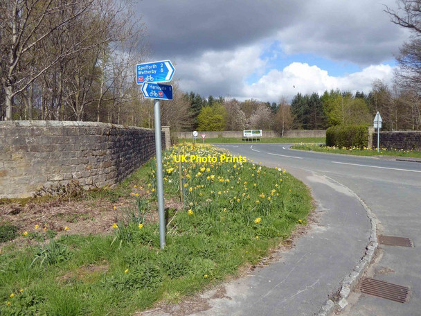 Photo 6"x4" NCN 67 route signs near Follifoot Follifoot c2016