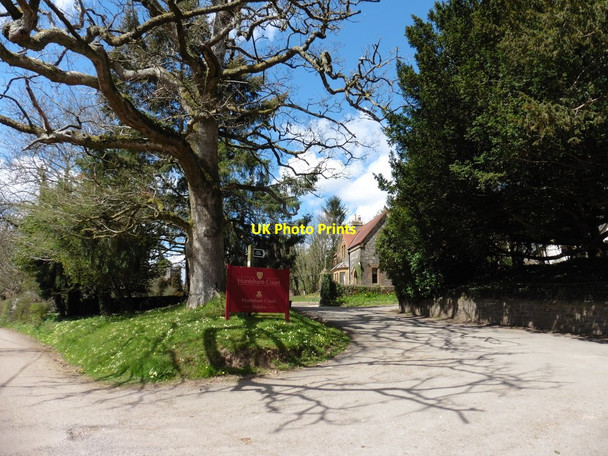 Photo 6"x4" Main entrance, Huntsham Court Huntsham c2016