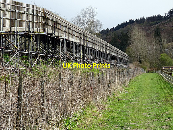 Photo 6"x4" The rear of the temporary station at Corwen Corwen c2016