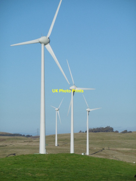 Photo 6"x4" Turbines, Lochelbank Fordel\/NO1312 c2015