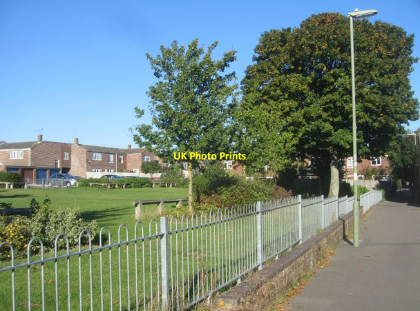 Photo 6"x4" Open space by Lilac Way Basingstoke c2015